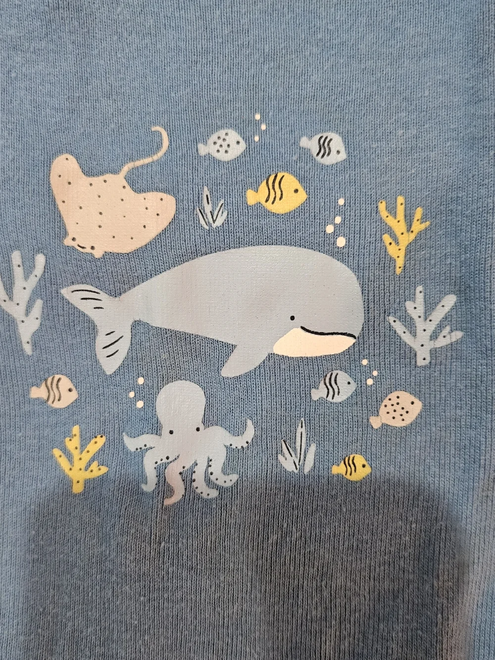 Carter's Blue Ocean Life Baby Bodysuit - 18 Months